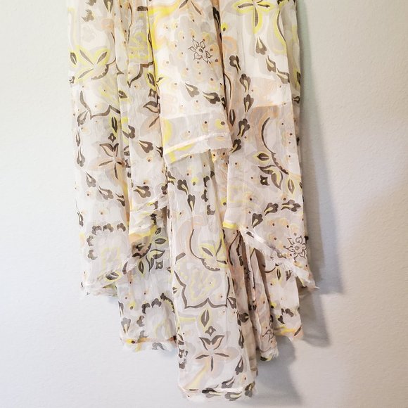 NWOT Free People Falling Skies Maxi Duster Skirt - Picture 4 of 9